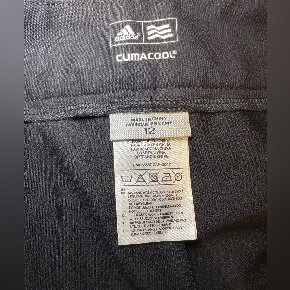 Adidas Clima Cool Solid Black Skort - image 5